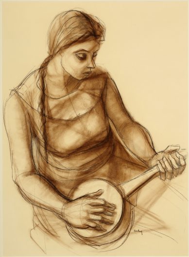 Herman Kofi Bailey, Woman with a Banjo